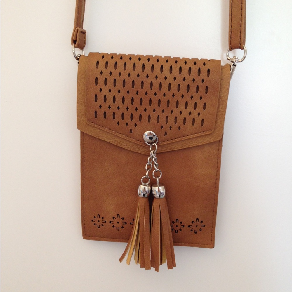 Leather phone purse